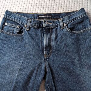Express jeans vintage cotton low-rise flare size 9/10 L